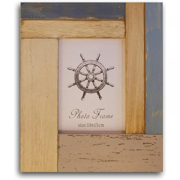 Maritimer Bilderrahmen im Vintage-Stil