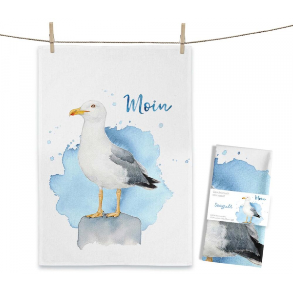 Geschirrtuch Seagull 50 x 70 cm – Möwe