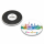 Dekomagnet Hamburg Rainbowmatte Optik Ø 55 mm Hafenflair