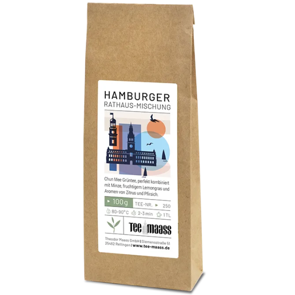 Hamburger Rathaus-Mischung – Aromatisierter Grüntee