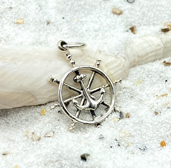 Ohrstecker 925 Silber Steuerrad