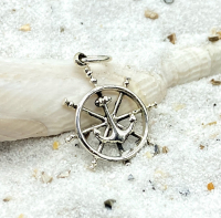 Ohrstecker 925 Silber Steuerrad