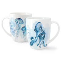 Tasse Octopus Jellyfish 450 ml – New Bone China