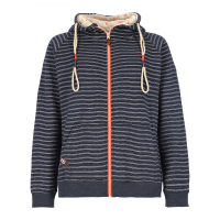 Sweatjacke mit Kapuze Marineblau XXXL