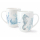 Tasse Seahorse Coral – Maritime New Bone China Tasse 450 ml