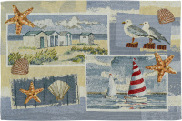 Tischset Beach House 32x48 cm maritim