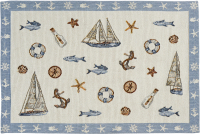 Tischset Sealife 32 x 48 cm - maritimes Design