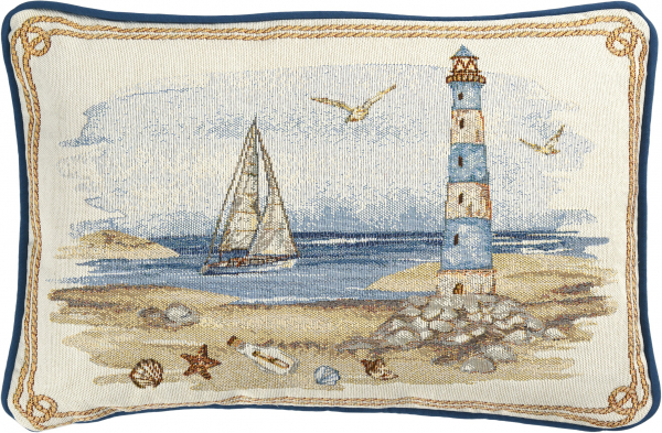 Kissen gefüllt Lighthouse 32 x 48 cm