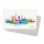 Frühstücksbrett Hamburg Skyline Rainbow – Elbflair