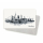 Frühstücksbrett Hamburg Skyline Schwarz – Hafenflair
