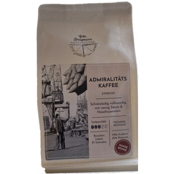 Admiralitäts Kaffee Espresso Bohnen 250 g – Maritim