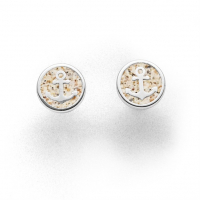 Ohrring "Anker 2.0", 925er Silber