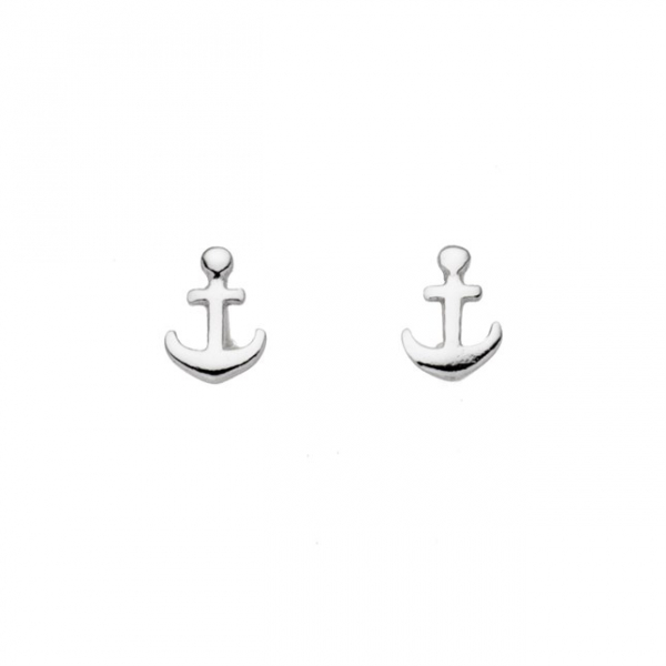 Ohrstecker "Anker"., 925er Silber