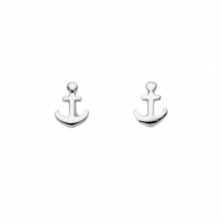Ohrstecker "Anker"., 925er Silber