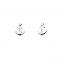 Ohrstecker "Anker"., 925er Silber