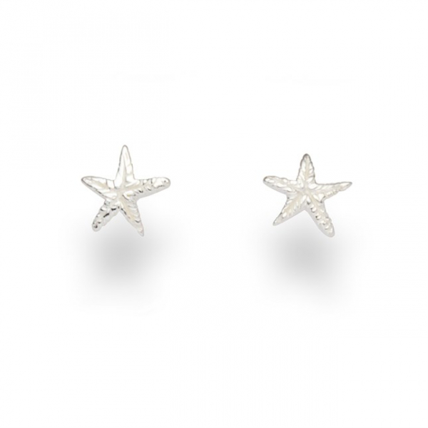 Ohrstecker "Seestern",925er Silber