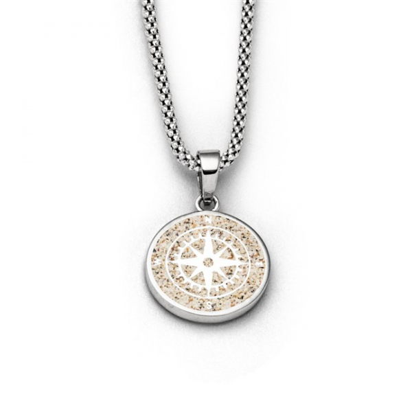 Anhänger "Kompassrose 2.0", 925er Silber