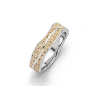 Ring "Strandwellen", 925er Silber