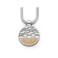 Anhänger "Strandwellen",925er Silber