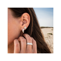 Creole Strandwelle "Fischschwarm", 925er Silber
