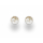 Ohrstecker Hamburg 10 mm, Strandsand 925er Silber