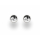 Ohrstecker Hamburg 10 mm, Lavasand 925er Silber