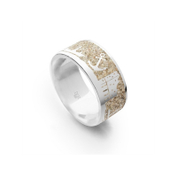 Ring "Stadtring Hamburg", Strandsand, 9 mm,...