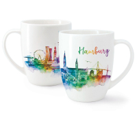 Tasse Hamburg rainbow