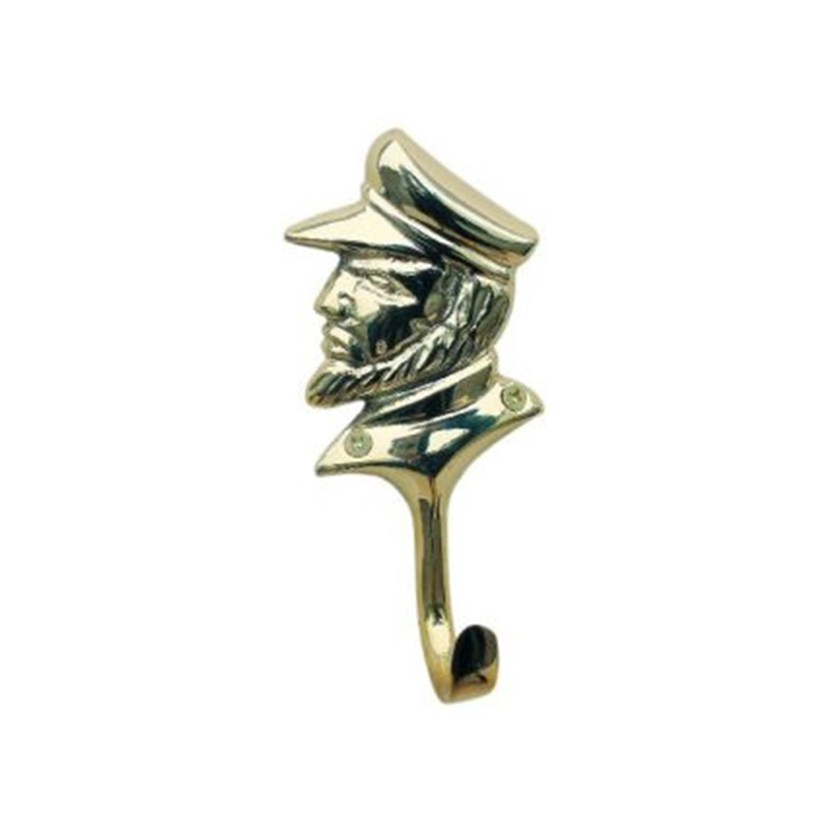 Kleiderhaken Aus Messing – Antik-Optik Mit Meerjungfrau-Motiv | 14 X 7 Cm, Maritimes Deko-Element