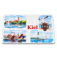 Frühstücksbrettchen Kiel Collage –...