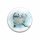 Dekomagnet Swimming Sealmatte Optik 55 mm maritim