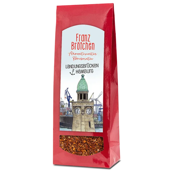 Franzbrötchentee 100 g – Hamburg Landungsbrücken