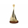 Maritime Segelyacht Lampe aus Messing & Holz E14