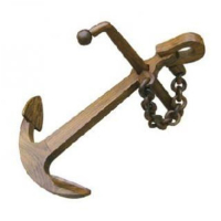 Stockanker Holz 28,5 cm