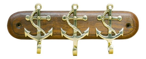 Schlüsselhaken Anker 3-fach