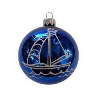 Dekokugel Segler, maritimer Festschmuck