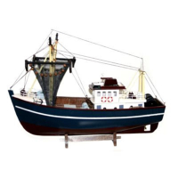Modellschiff Krabbenkutter