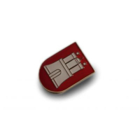 Pin Wappen Hamburg klein auf Karte – Maritimes...