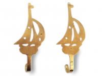 Maritimer Kleiderhaken Garderobe | Kleiner Haken aus...