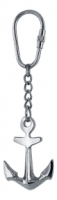 Schlüsselanhänger - Anker, Messing vern.