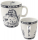 Becher „Moin Moin“ Seehund Bauchig 170 ml Navy