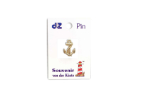 Pin Anker klein Gold 1,5 cm – Maritimer Schmuck-Pin