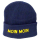 Strickmütze Moin Moin Blau – Maritime Mütze