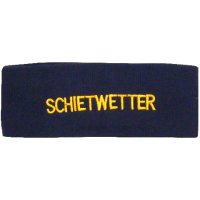 Stirnband Schietwetter Navy-Gold – Maritimer Look