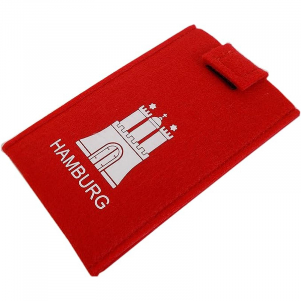 handyhülle dunkelrot Handyhülle Leder WEINROT | VANDEBAG Manufaktur main image 0